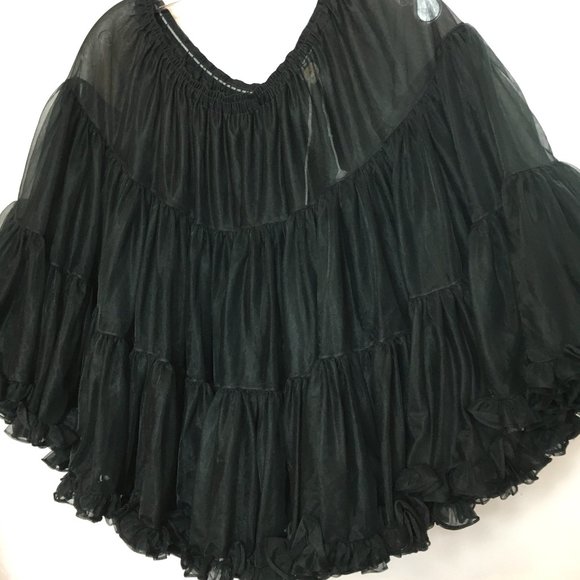 50's Poodle Slip Square Dance Nylon Can Can Slip Vtg - Picture 4 of 5